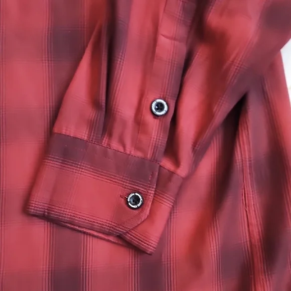 DIXXON Red Casual Button Down Shirt - Picture 4 of 5
